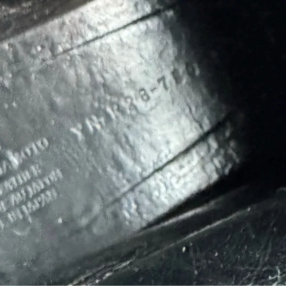 Yis by Yohji Yamamoto Sukita Li Leather platform High Tops Womens 7 - Picture 8 of 8